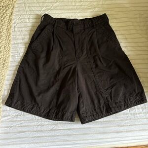 EVERLANE Organic Cotton/Linen The Tourist Short Black 2